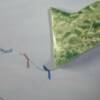 GREEN KITE ON A BLUE SKy
16" W x 20" L
Green Onyx/Multi Media
Hanging Media
